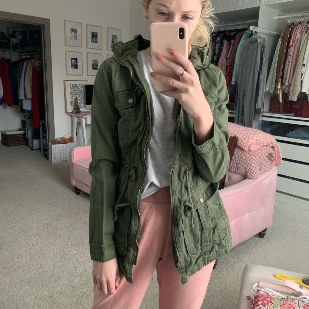 Mossimo Army Green Jacket